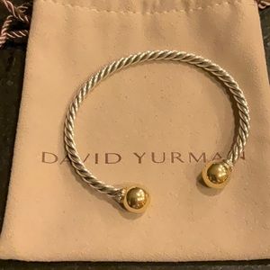 ❤️David Yurman Solari Bracelet w/ Diamonds & 18K